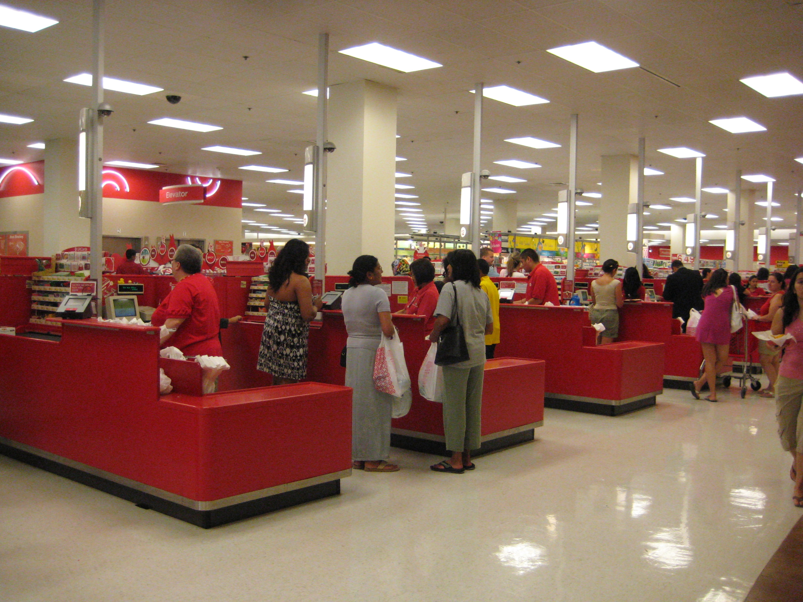 Target Department Store Register