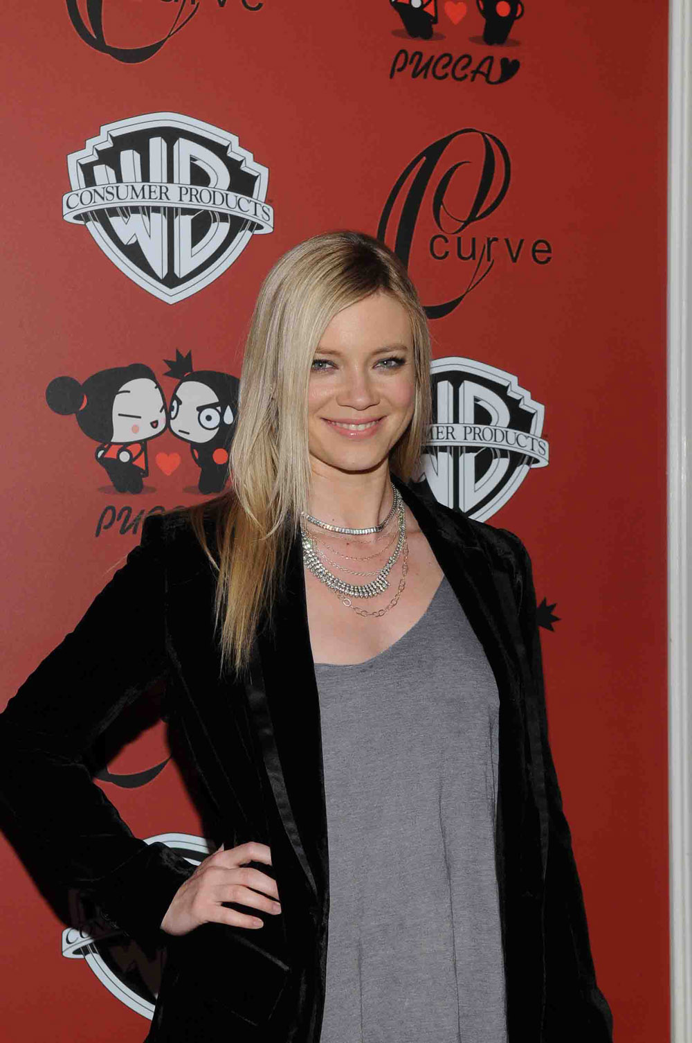 Amy Smart at the Pucca Launch in Los Angeles