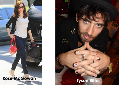 Tyson Ritter the lead vocalist and bass guitarist of the band The 
