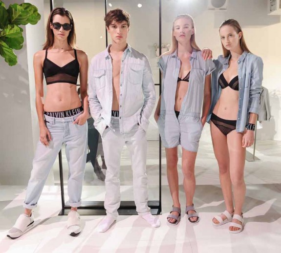 CALVIN KLEIN Presents Spring 2015 Mens and Womens Lines