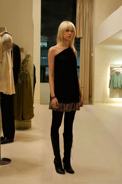 Seen & Heard: Blake Lively and Taylor Momsen Film Gossip Girl at Missoni Boutique