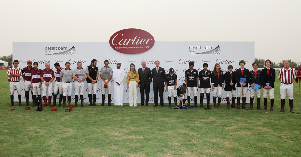 HRH Princess Haya Bint Al Hussein Attends the Cartier International Dubai Polo Challenge 2009