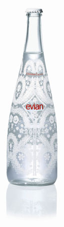Evian Goes Haute On Its Return to Mercedes-Benz Fashion Week
