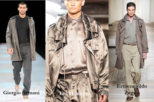Milan Menswear Spring 2010 Trend: Reinventing the Trench Coat