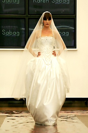 Karen Sabag to Present Spring 2010 Bridal Collection in October