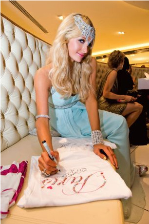Salam Stores Hosts Paris Hilton in Dubai