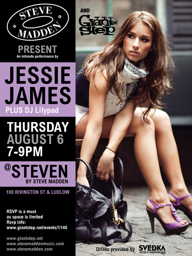 Steve Madden Mixes Music & Fashion with Jessie James