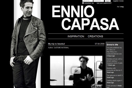 Ennio Capasa: Blogger, Twitterer and YouTube Aficionado