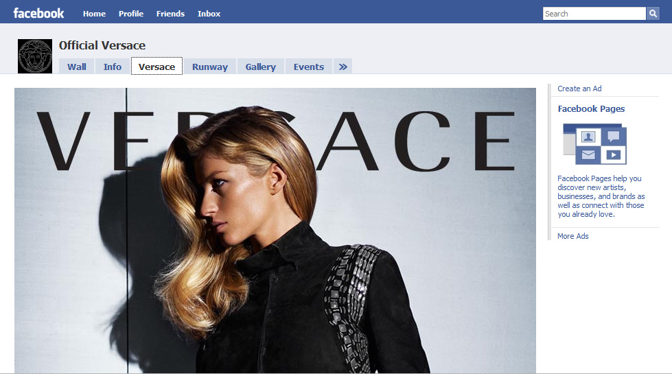 Versace Arrives at Facebook and Twitter; Marc Duhm Named Director of Wholesale