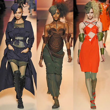 Jean Paul Gaultier Spring 2010: Absolutely Brilliant