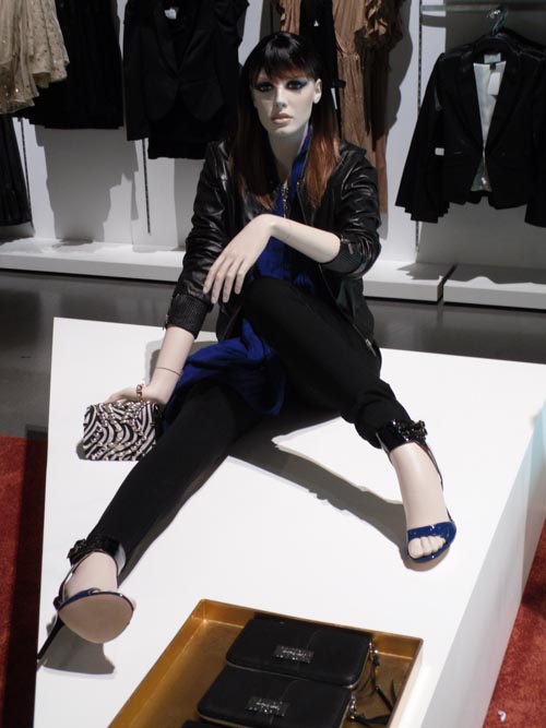 Mannequins Party at Jimmy Choo at H&M