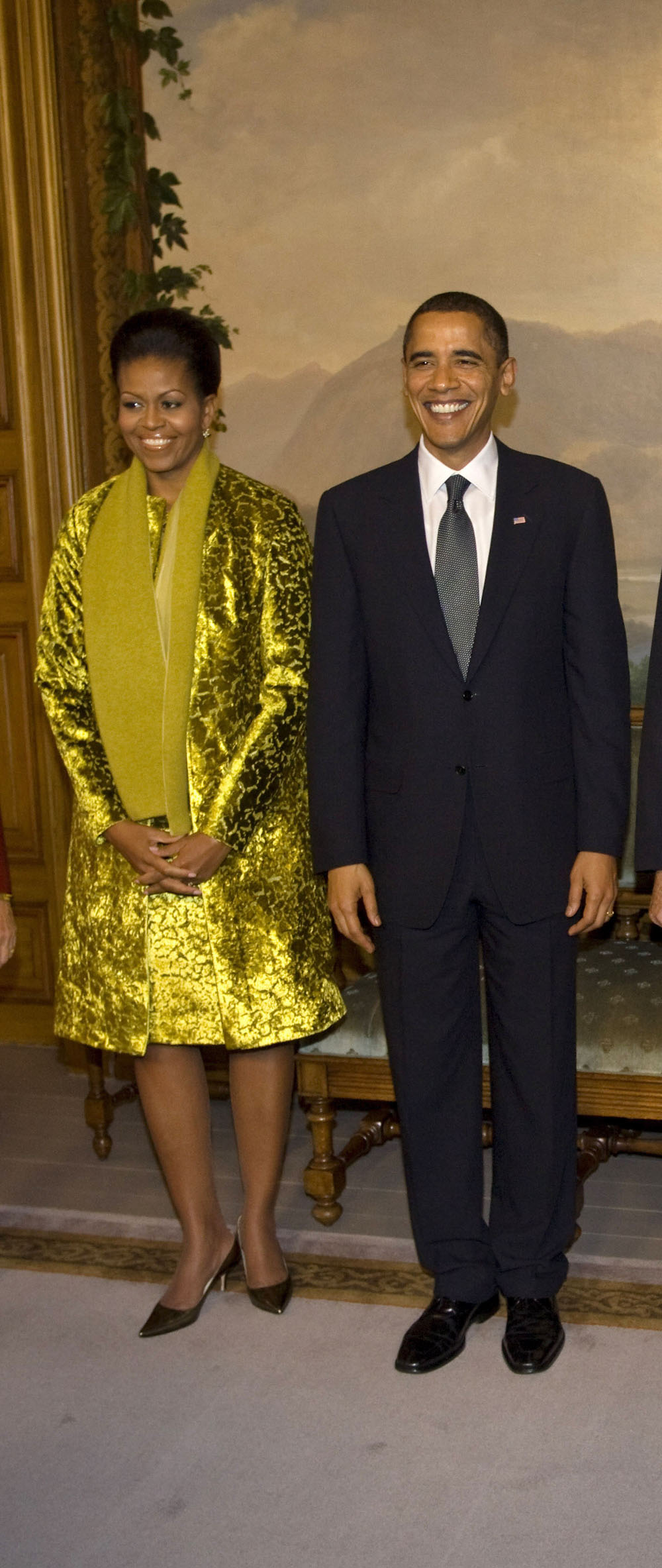 Seen & Heard: Michelle Obama Wears Calvin Klein Collection in Oslo