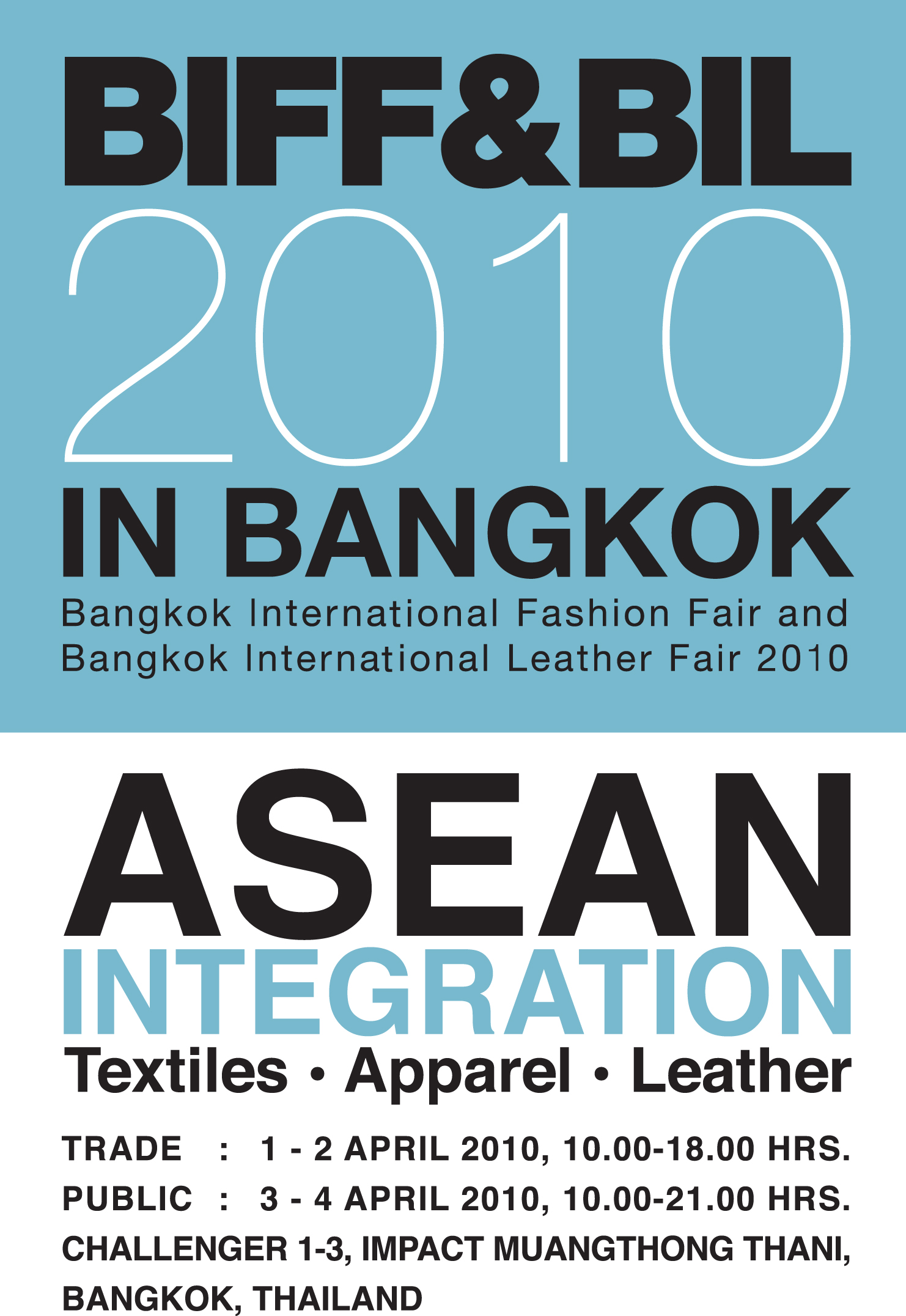 Bangkok International Fashion Fair 2010