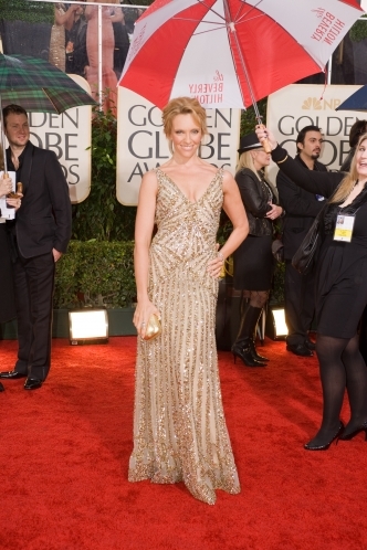 At the Golden Globe Awards: Sandra Bullock, Drew Barrymore, Jennifer Garner, Christina Aguilera, Taylor Lautner, Toni Collette, Jim Parsons