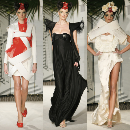 Eric Tibusch Haute Couture Spring 2010:  XXL Century Women