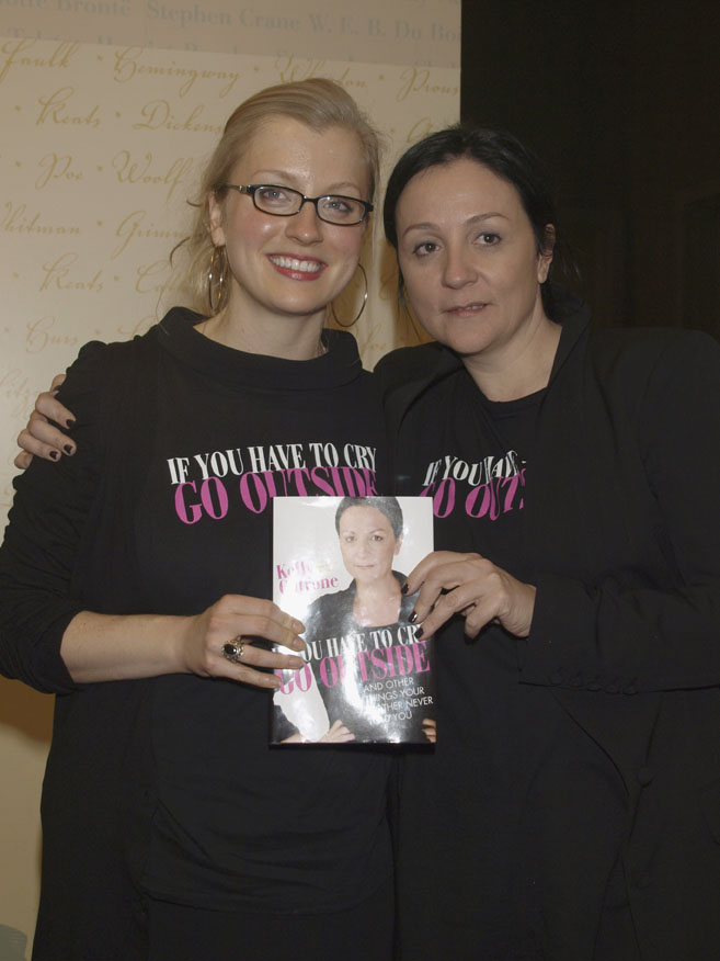 Kelly Cutrone Launches New Book: “If you have to cry, Go outside”