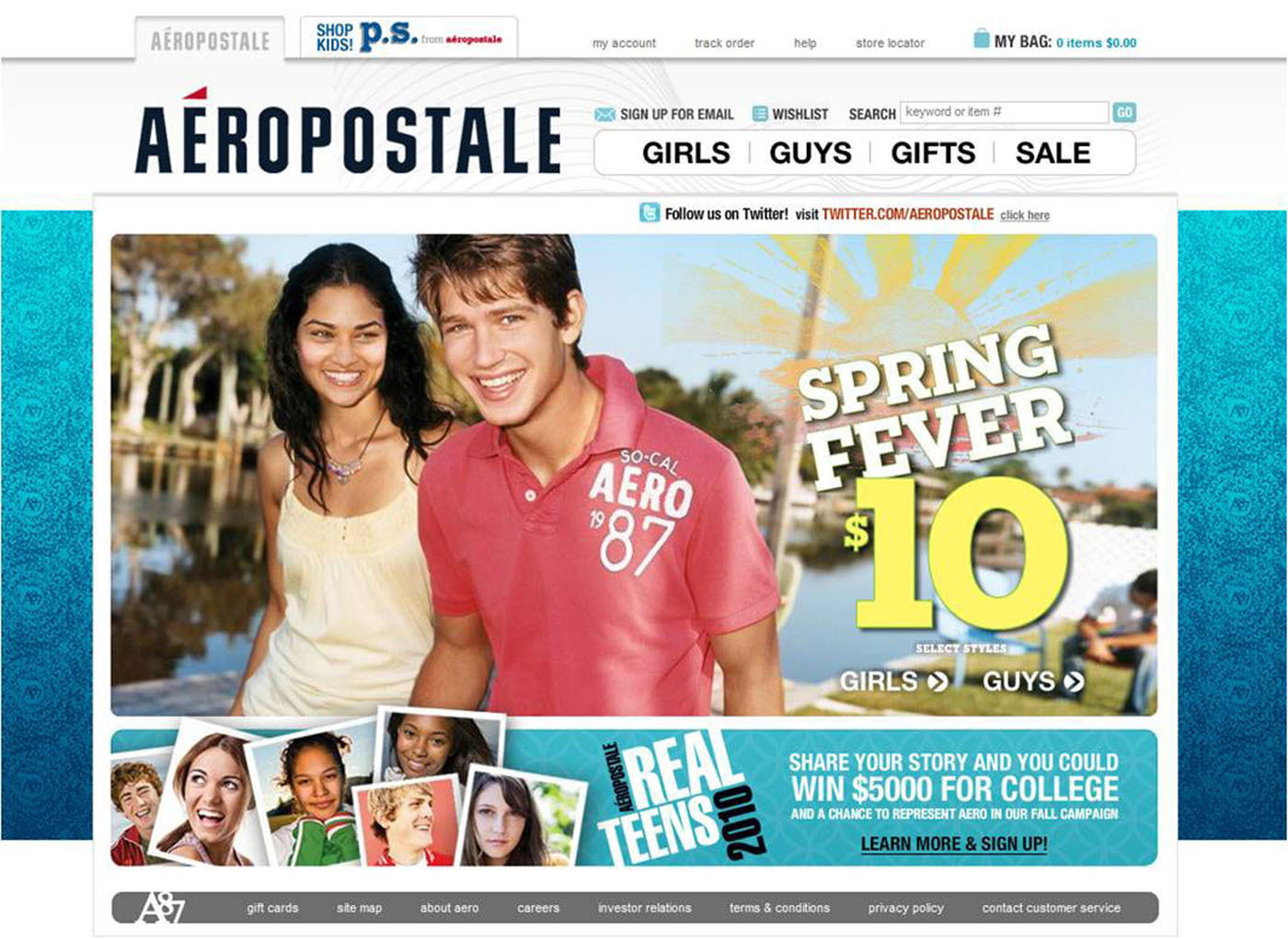 Open Casting Call for Aeropostale Fall 2010 Ad Campaign