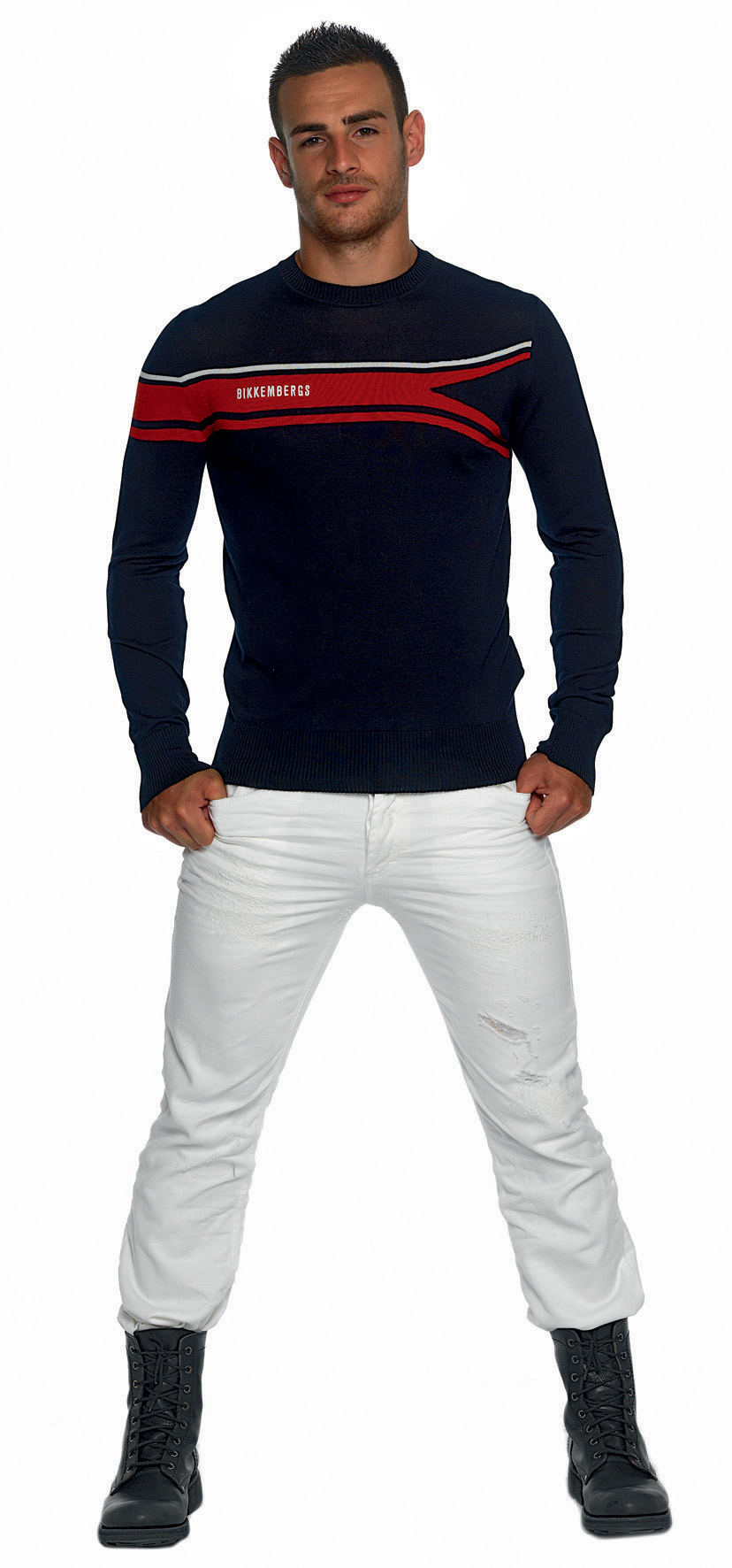 Bikkembergs Knitwear: Casual and Playful for Summer 2010