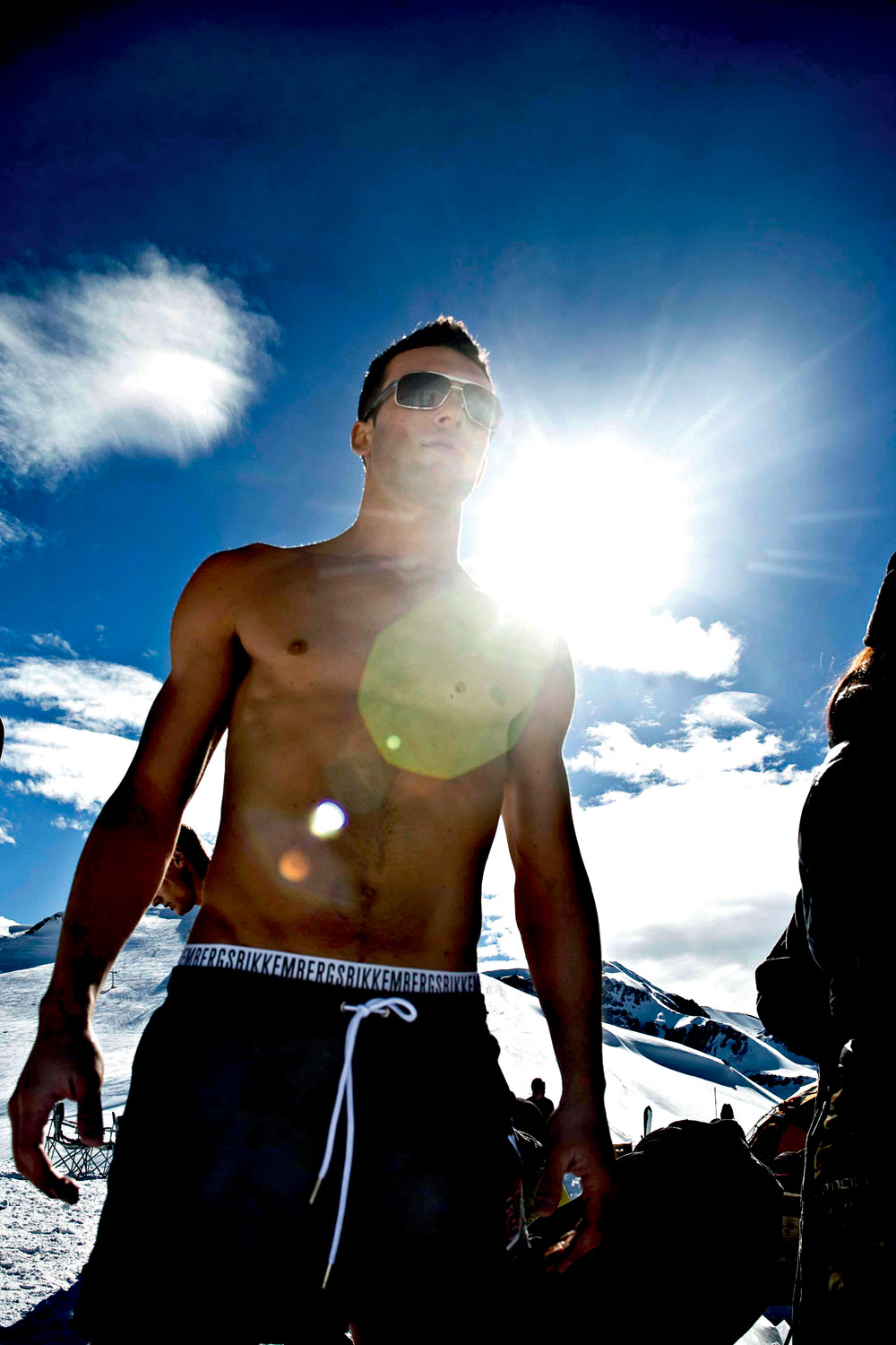 Behind the Scenes at Dirk Bikkembergs Spring 2010 Ad Campaign Shoot at the Andes