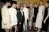 Francisco Costa backstage with models