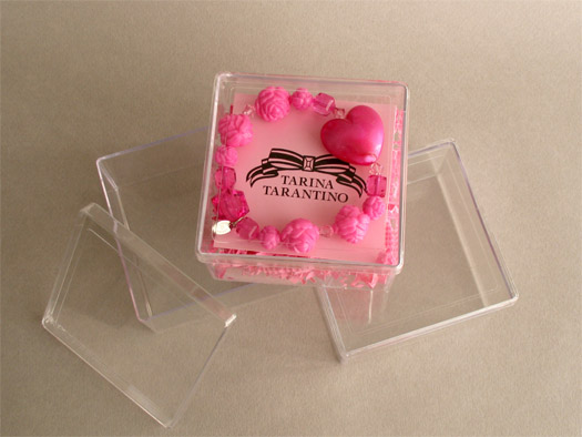 Displaying Jewelry: How About Plastic Boxes