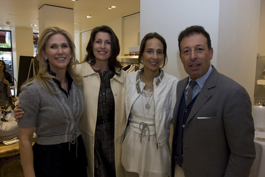Fiona Rudin, Diana DiMenna, Marcia Mishaan and Massimo Caronna