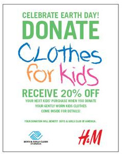Calendar: Alfani Re-Launch, Clothes for Kids at H&M