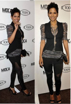 Halle Berry wearing AllSaints