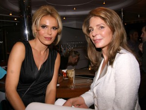 Diana Jenkins and Queen Noor of Jordan