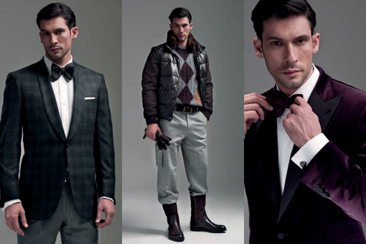 Brioni Men Fall 2010: A Play on Texture