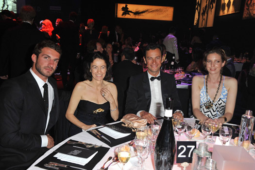 Emilio Pucci Hosts a Table at the amfAR Gala in Cannes