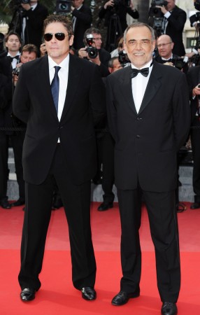 Benicio Del Toro and Alberto Barbera