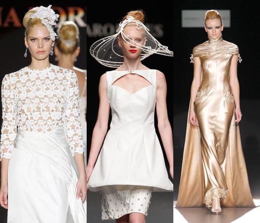 Madrid Novias 2010 Trend:  Delicate Appeal and Sophistication for a Very Special Day