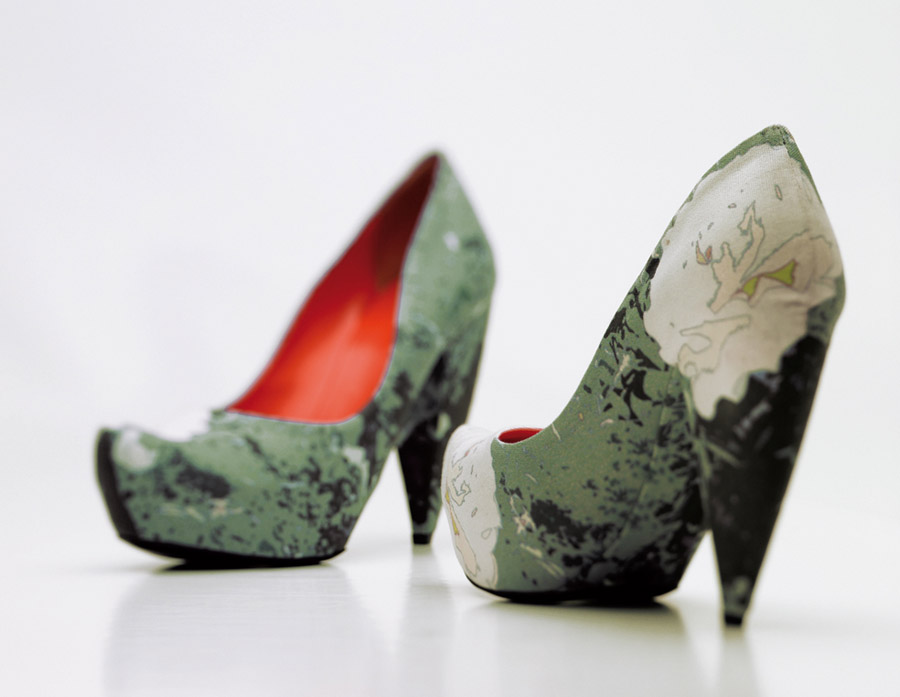 Victoria Geaney Presents Floral Shoe Collection for WMATY