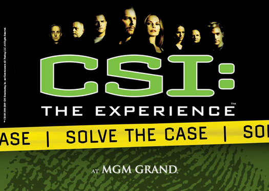 Looking for the 100,00th Visitor at CSI: The Experience Las Vegas