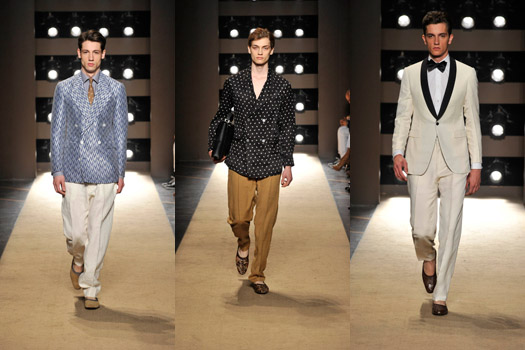Gianfranco Ferré Men Spring 2011: A Touch of the Orient