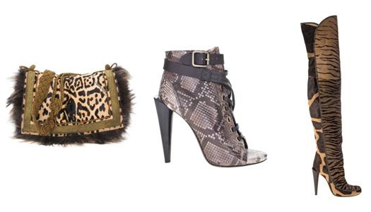 Roberto Cavalli Accessories Fall 2010: Animal Magnetism