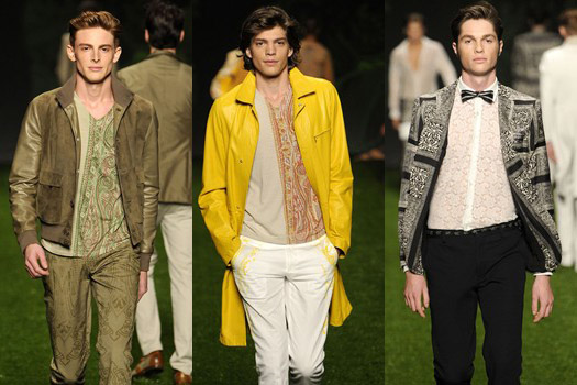 Etro Men Spring 2011: Avendesora