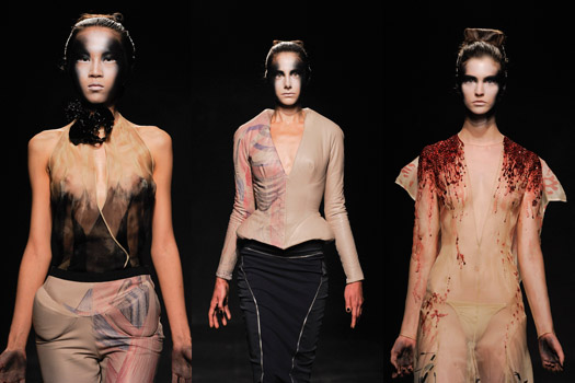 Julien Fournié Haute Couture Fall 2010: “Has it all come to this?”