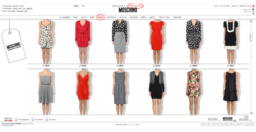 Moschino.Com Gets a New Look