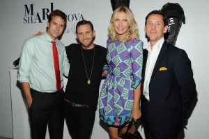 Christopher Bollen, Todd Selby, Maria Sharapova, Dave McTague