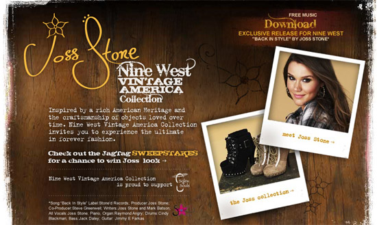 Joss Stone and Nine West Make Footsteps Music to Our Ears