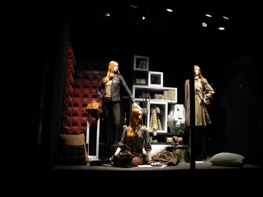 Store Windows in New York: Fashion’s Night Out
