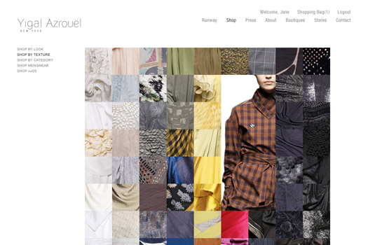 Yigal Azrouel Launches Online Store and Social Media Push