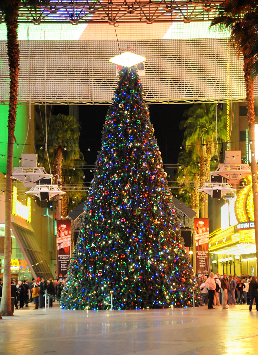Christmas Display in Las Vegas: Fremont Street Experience