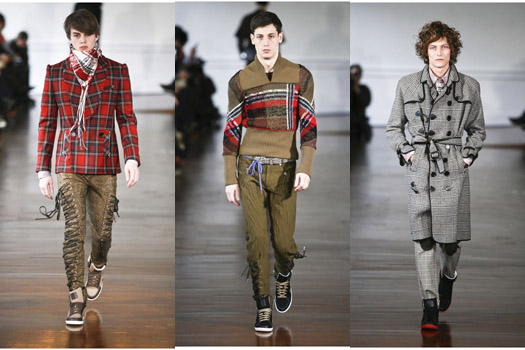 Alexis Mabille Men Fall 2011:  The Clan of Bad Boys