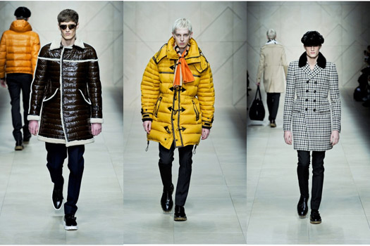 Burberry Prorsum Men Fall 2011: WOOT! We Own the Other Team