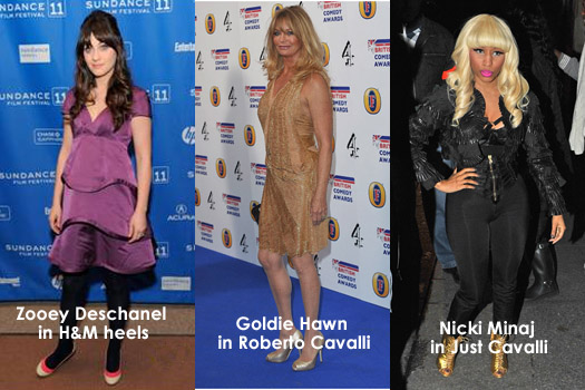 Seen & Heard: Zooey Deschanel, Goldie Hawn, Winona Ryder, Nicki Minaj