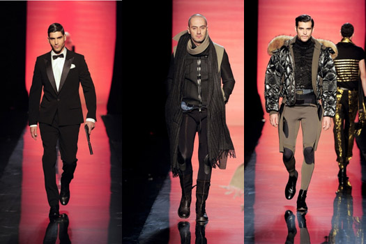 Jean Paul Gaultier Men Fall 2011: Galactic Cowboys