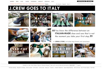 J.Crew Tells Story with Made-for-Web Movies